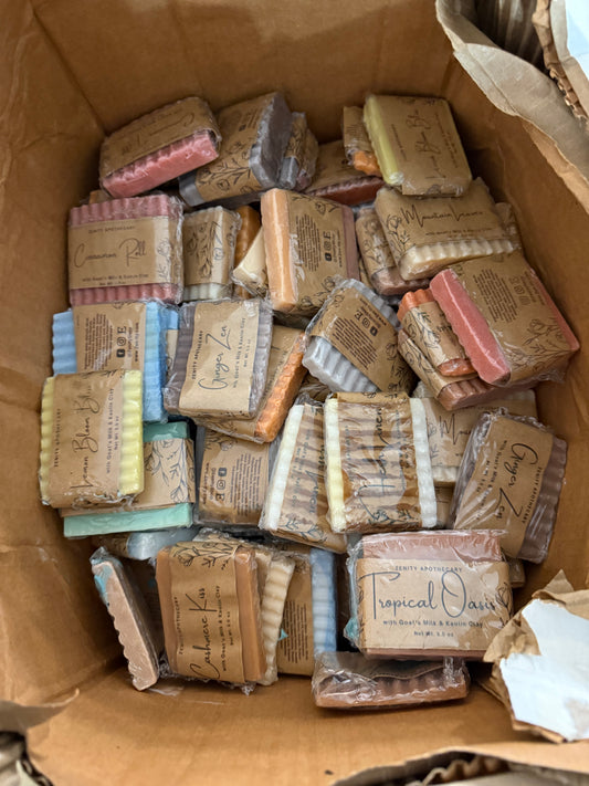 FLASH SALE: 10 1 oz Sample Soaps for $10